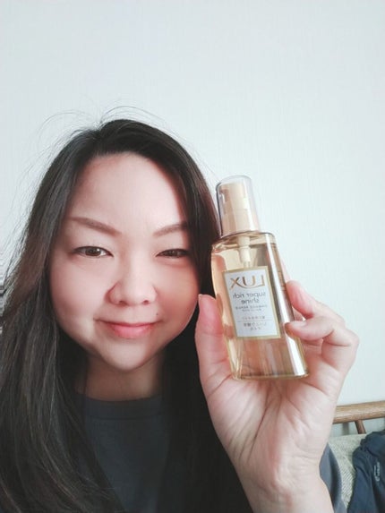 スーパーリッチシャイン ダメージリペア リッチ補修オイル/LUX/ヘアオイルを使ったクチコミ(4枚目)