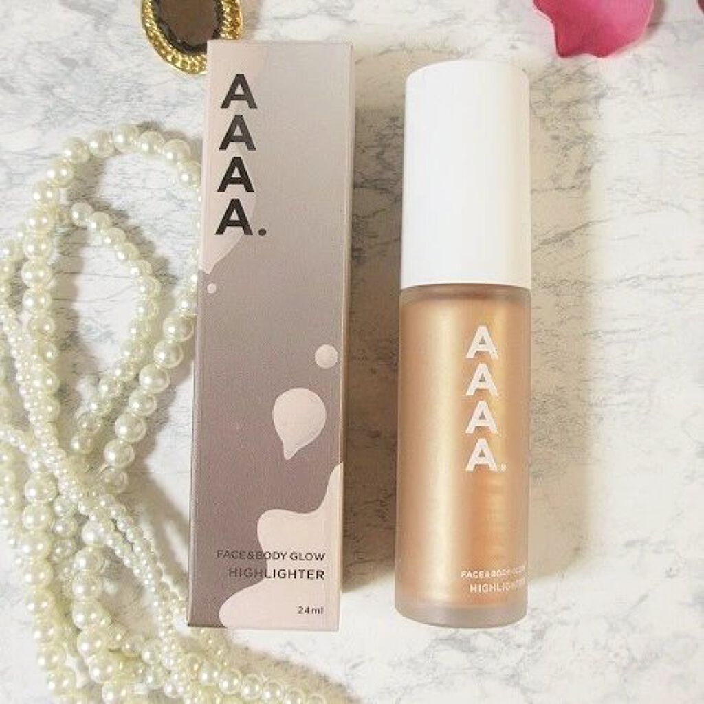 ハイライター/AAAA./リキッドハイライトを使ったクチコミ（2枚目）