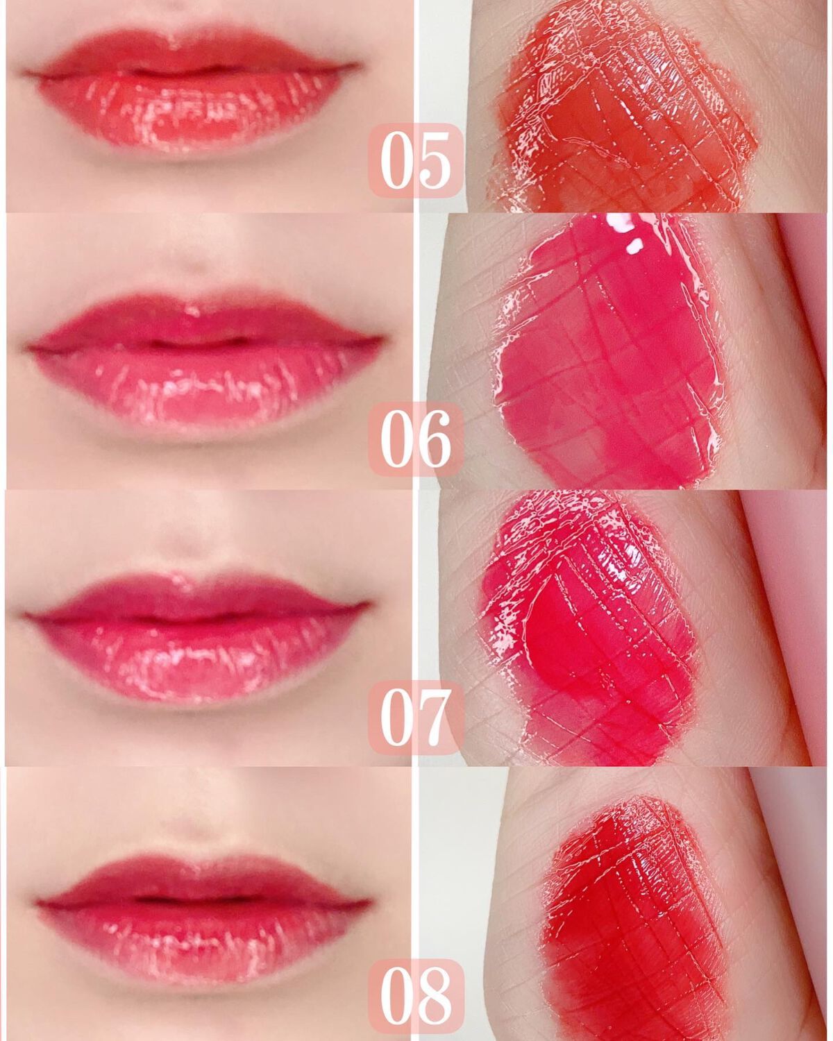 ハートクラッシュ ベアグレイズティント/HOLIKA HOLIKA/リップティントを使ったクチコミ(3枚目)