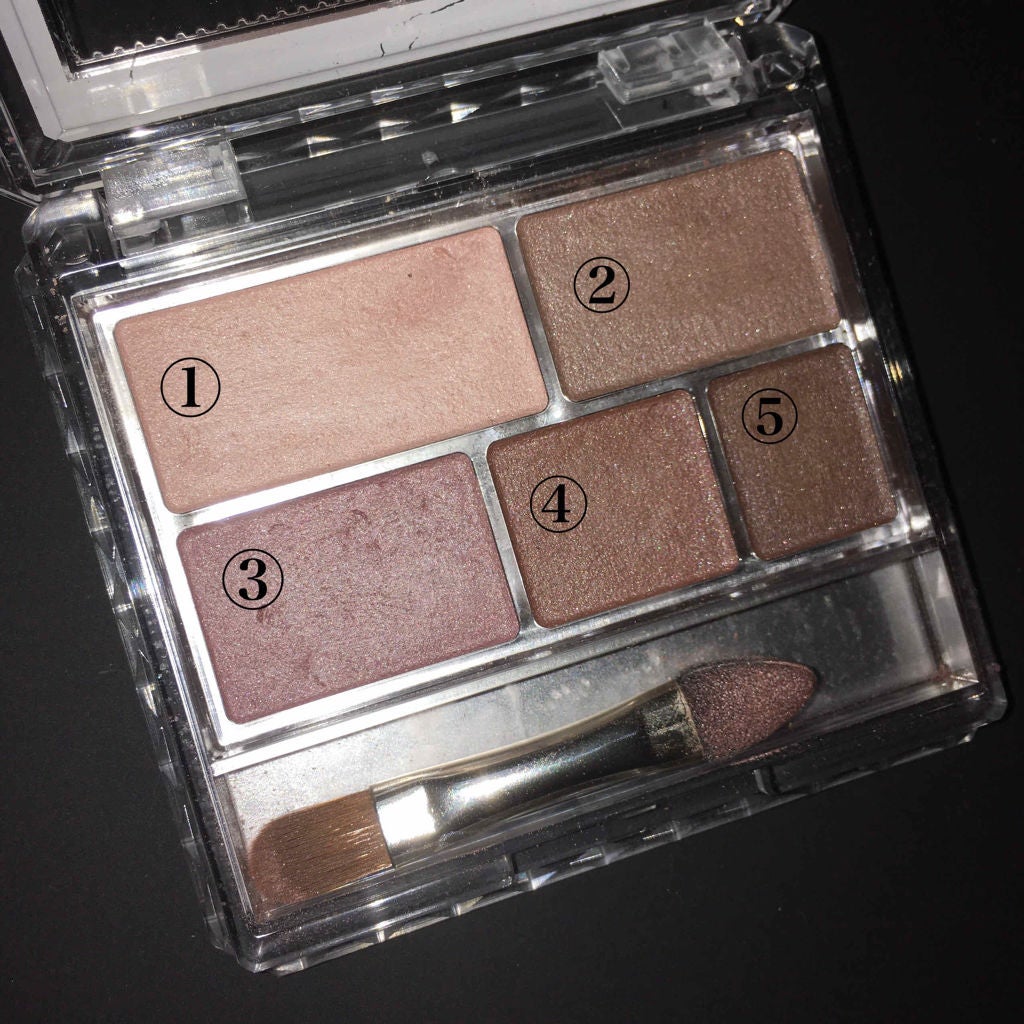 パーフェクトマルチアイズ/キャンメイク/アイシャドウパレットを使ったクチコミ(3枚目)