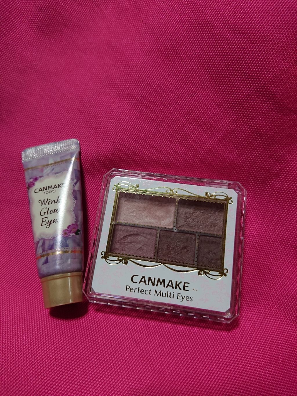 ウィンクグロウアイズ/キャンメイク/ジェル・クリームアイシャドウを使ったクチコミ（1枚目）
