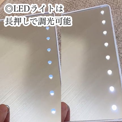 ルチオ ブライトニングミラーS ホワイト/フランフラン/その他化粧小物を使ったクチコミ(5枚目)