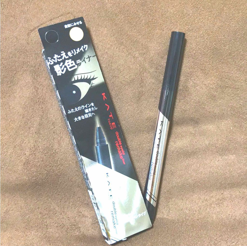 ダブルラインフェイカー/KATE/リキッドアイライナーを使ったクチコミ(1枚目)