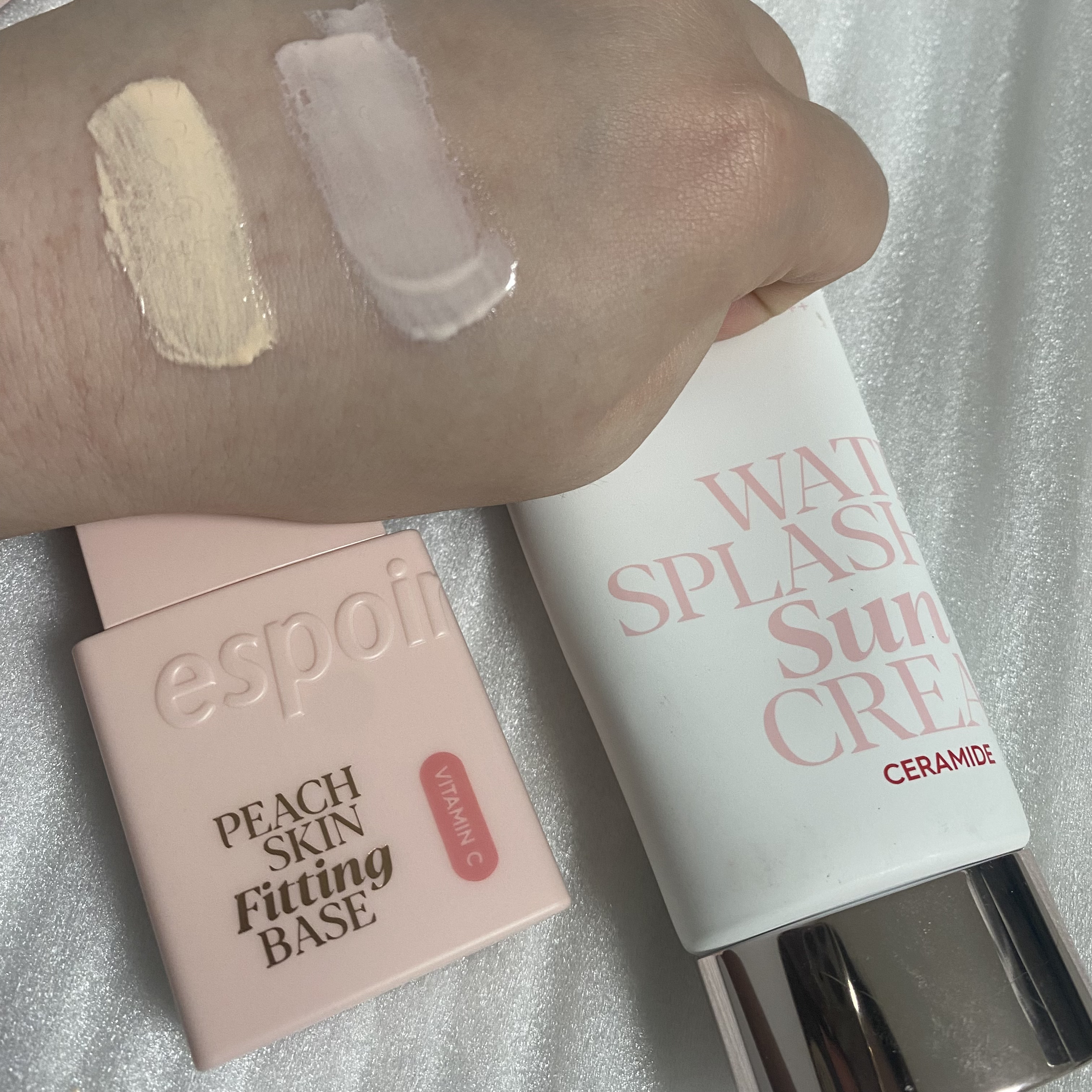 ピーチスキンフィッティングベース オールニュー SPF50 PA++++/espoir/化粧下地を使ったクチコミ（3枚目）