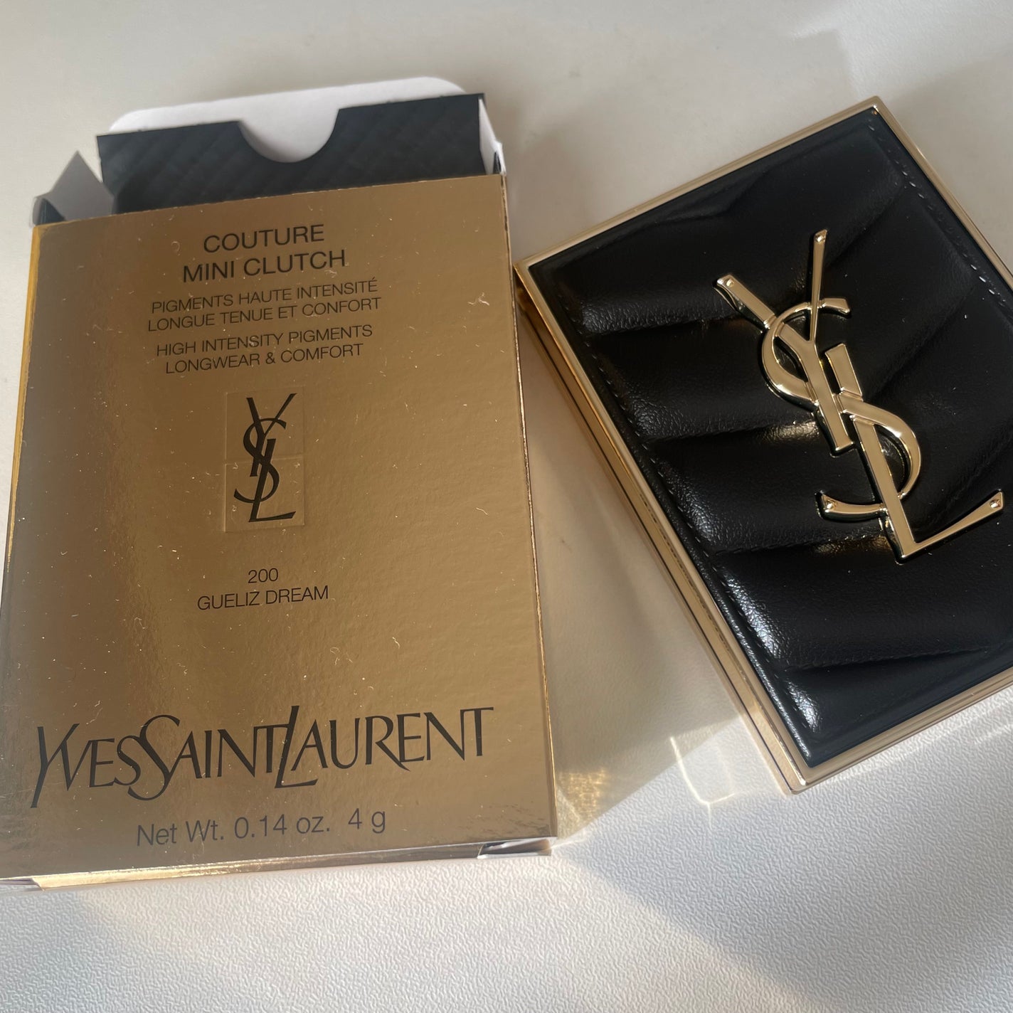 クチュール ミニ クラッチ/YVES SAINT LAURENT BEAUTE/アイシャドウパレットを使ったクチコミ(2枚目)