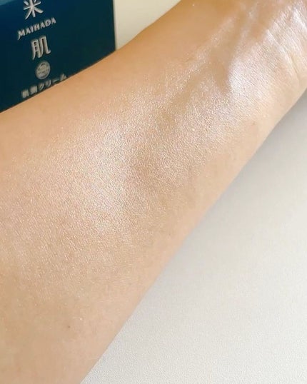 肌潤クリーム/米肌/フェイスクリームを使ったクチコミ(6枚目)