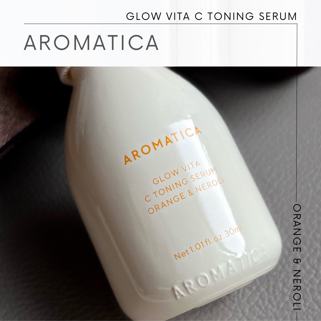 グロービタCトーニングセラム/AROMATICA/美容液を使ったクチコミ(2枚目)