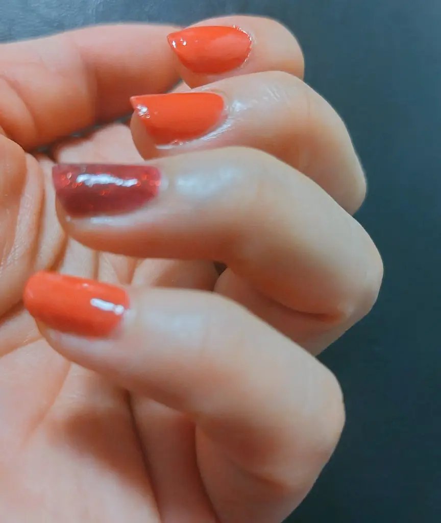 ネイルカラー/オルビス/マニキュアを使ったクチコミ（2枚目）