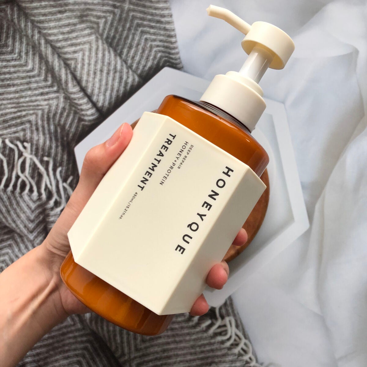 ディープリペア シャンプー モイスト/ヘアトリートメント モイスト/ハニーク/市販シャンプーを使ったクチコミ(2枚目)