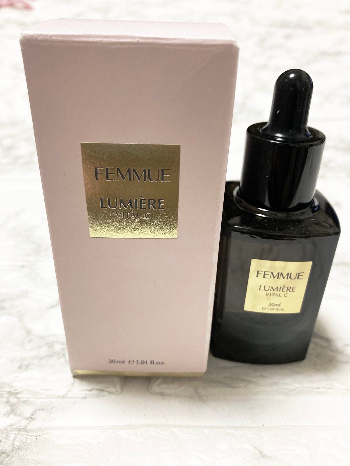 ルミエール ヴァイタルC/FEMMUE/ブースター・導入液を使ったクチコミ(1枚目)