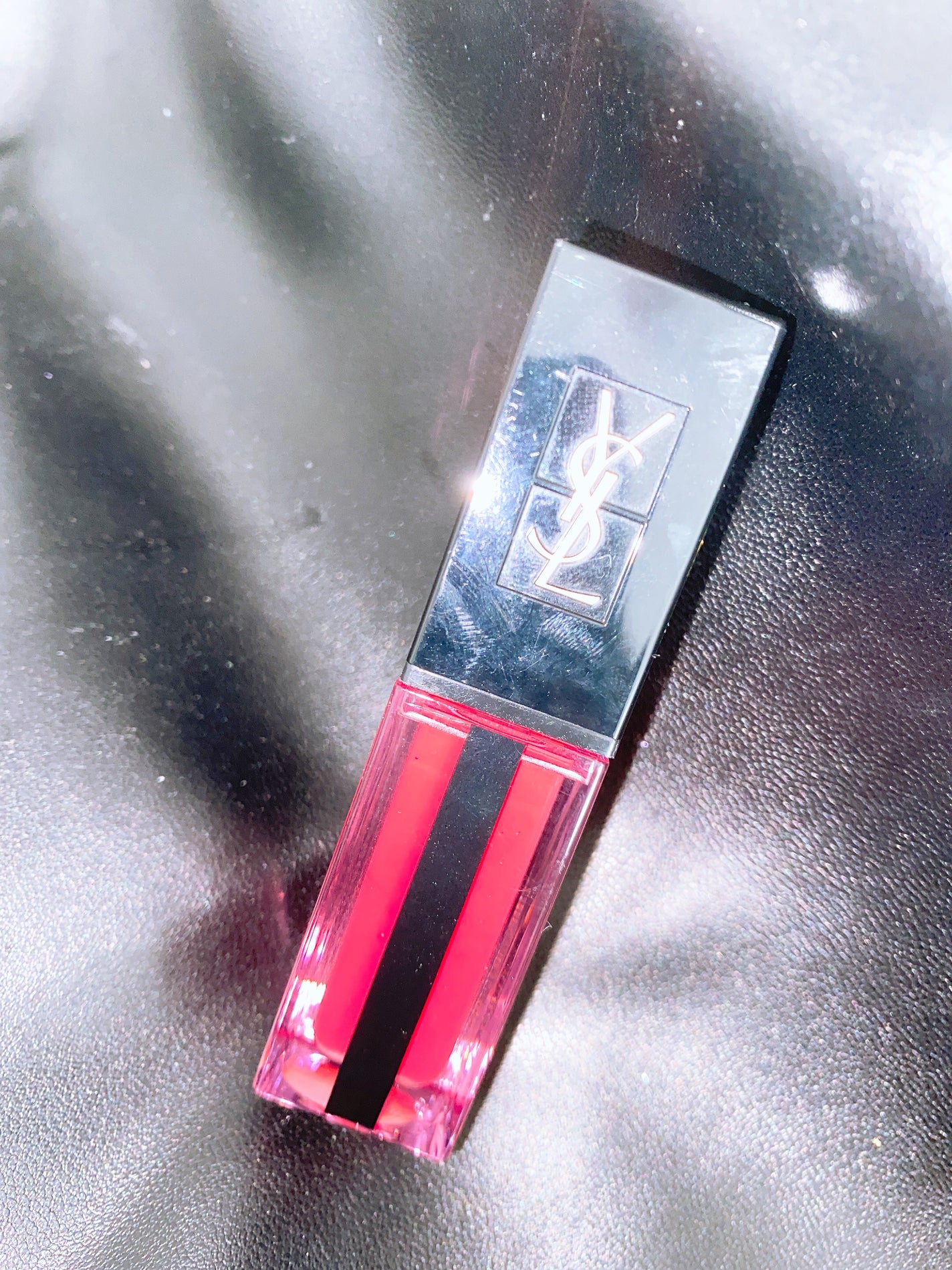 ルージュ ピュールクチュール ヴェルニ ウォーターステイン/YVES SAINT LAURENT BEAUTE/口紅を使ったクチコミ(1枚目)