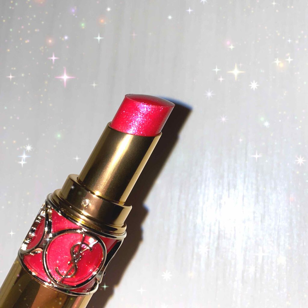 ルージュ ヴォリュプテ シャイン/YVES SAINT LAURENT BEAUTE/口紅を使ったクチコミ(2枚目)