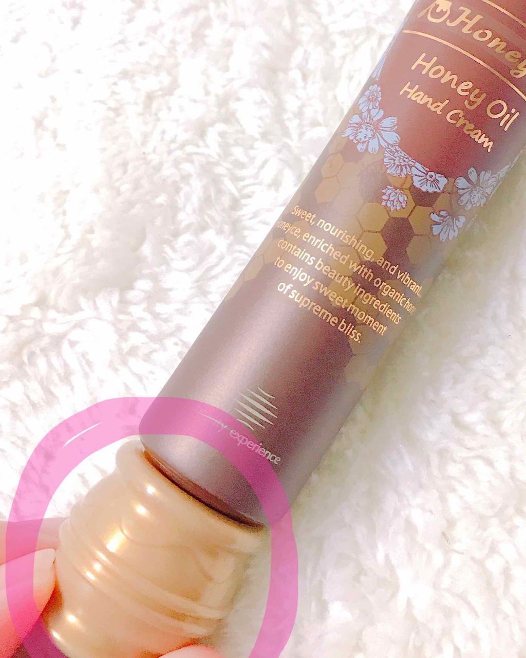 ハニーオイル ハンドクリーム/ハニーチェ/ハンドクリームを使ったクチコミ(2枚目)