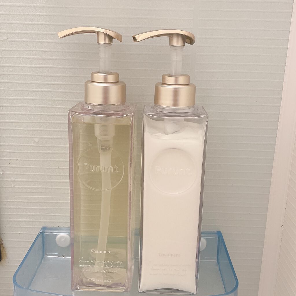プルント モイストリッチ美容液シャンプー／モイストリッチリペア美容液トリートメント/Purunt./市販シャンプーを使ったクチコミ（1枚目）