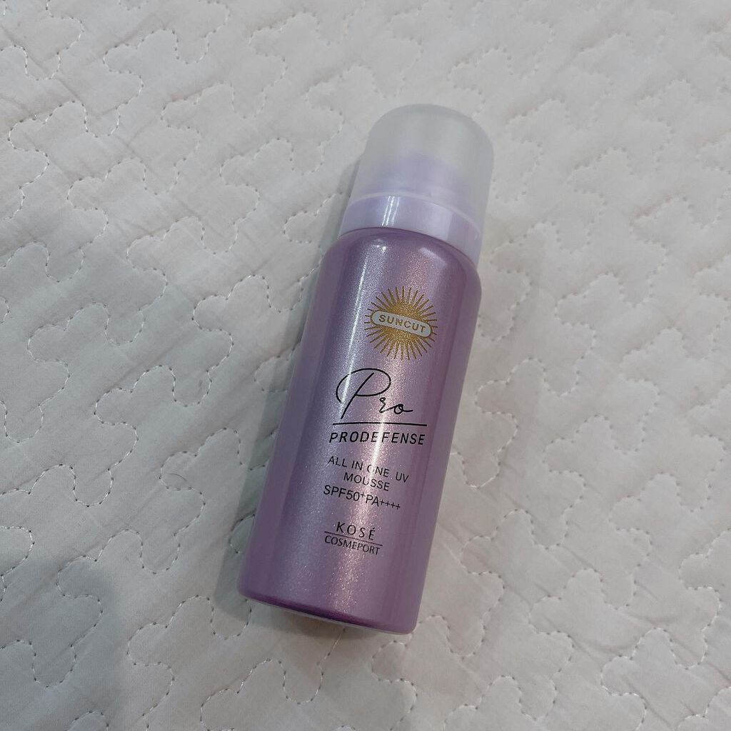 プロディフェンス オールインワンUV ムース/サンカット®/日焼け止めクリームを使ったクチコミ（1枚目）