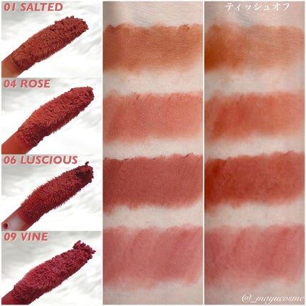 バターブラーティント 01 ソルティッド/HOLIKA HOLIKA/リップティントを使ったクチコミ(2枚目)