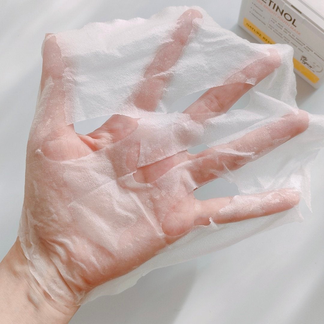 キューブマスク レチノール/ネイチャーリパブリック/シートマスク・パックを使ったクチコミ(5枚目)