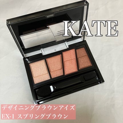 デザイニングブラウンアイズ/KATE/アイシャドウパレットを使ったクチコミ(1枚目)