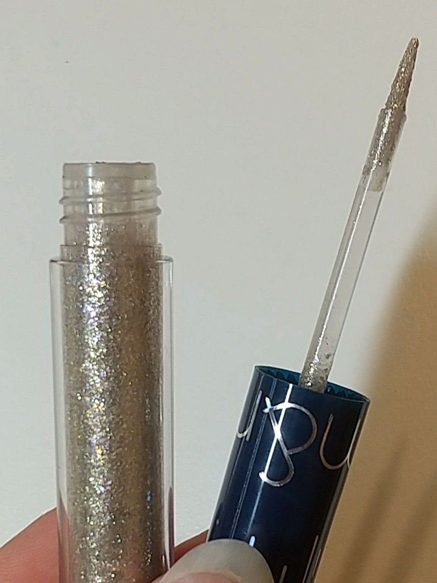 リキッド グリッター シャドウ/rom&nd/グリッターを使ったクチコミ(2枚目)