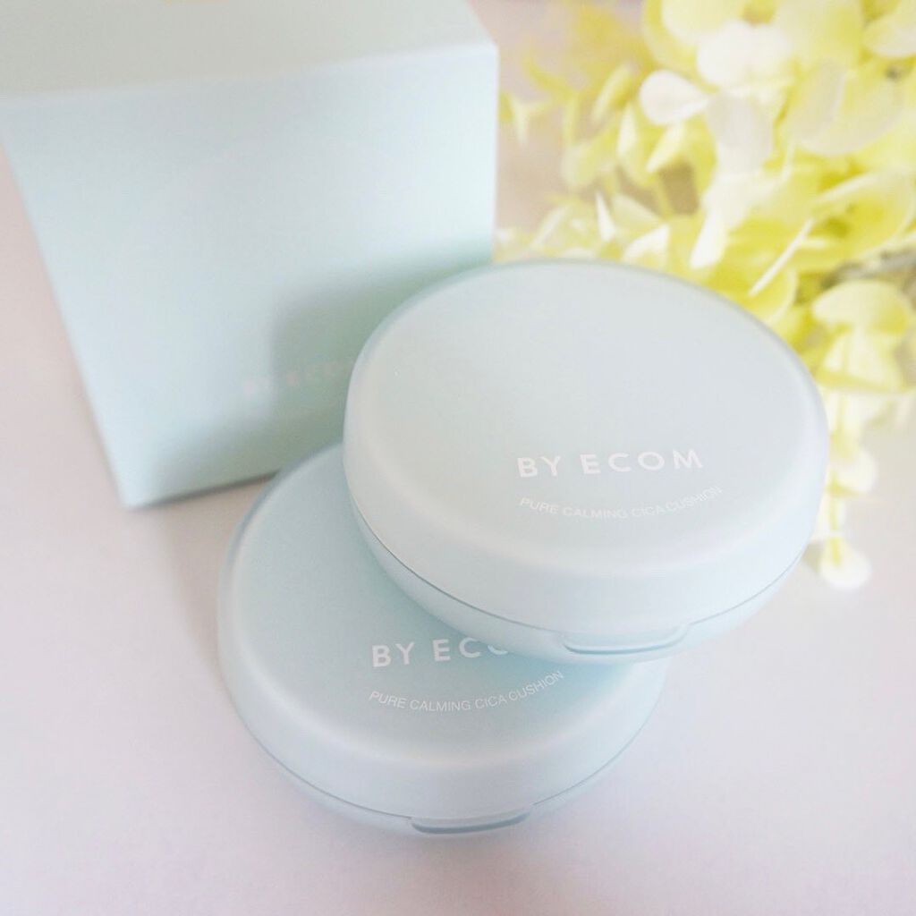 ピュアカーミングシカ クッションファンデーション/BY ECOM/クッションファンデーションを使ったクチコミ（3枚目）