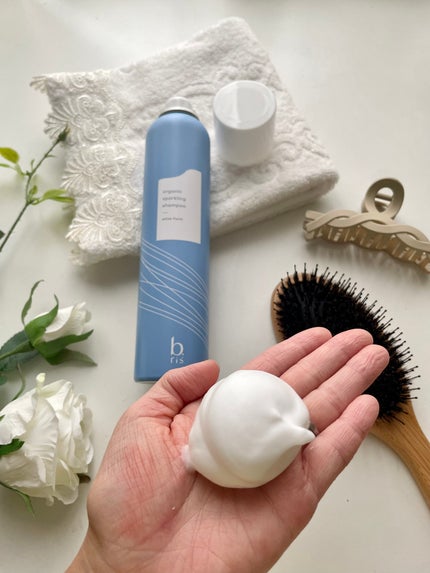 オーガニックスパークリングシャンプー/b.ris/市販シャンプーを使ったクチコミ(3枚目)