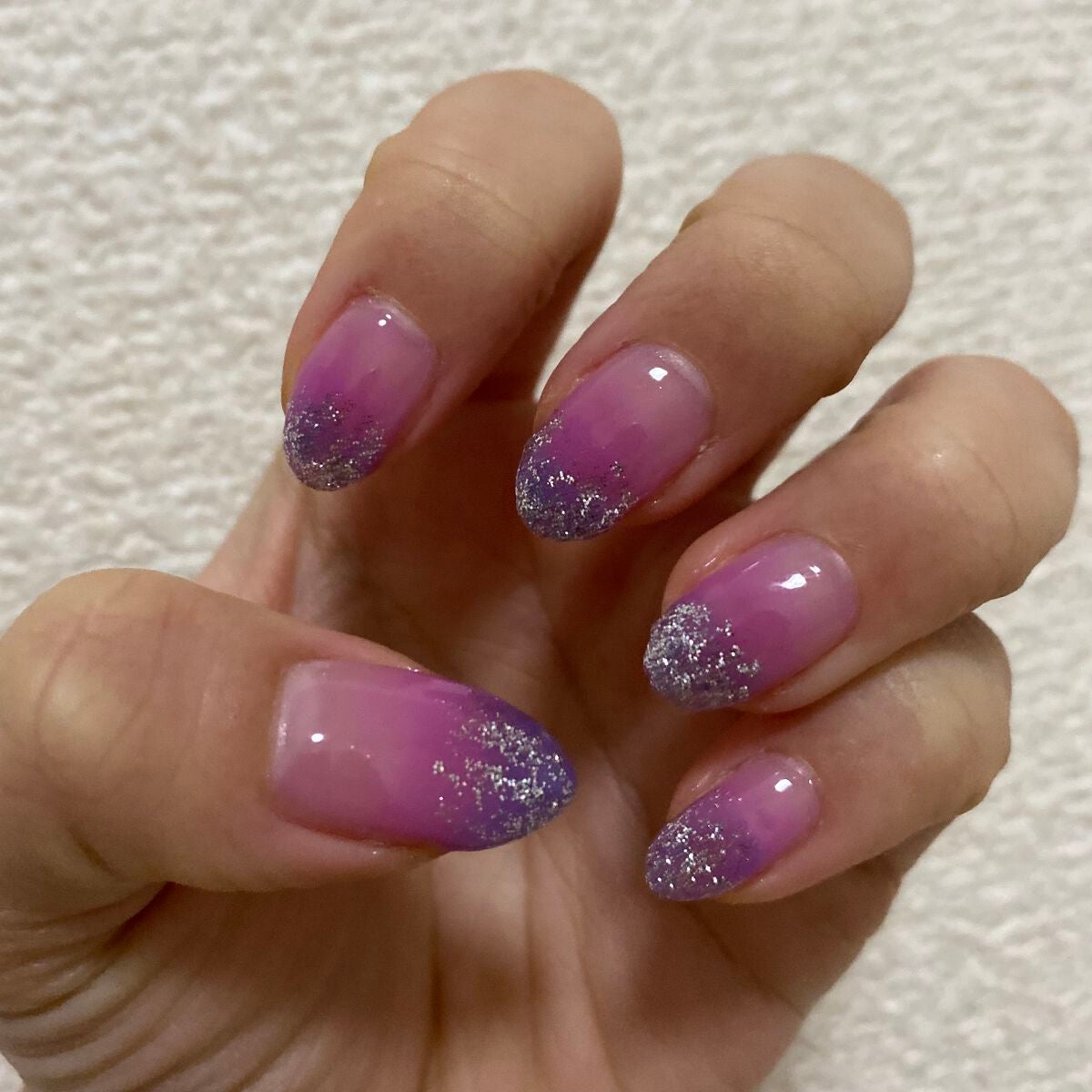 ジェルネイル(ライト対応)/セリア/ジェルネイルを使ったクチコミ(2枚目)