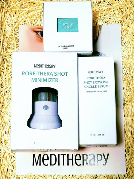 ポアセラショットエクソソームスピキュールセラム& ミニマイザー美顔/MEDITHERAPY/美容液を使ったクチコミ(1枚目)