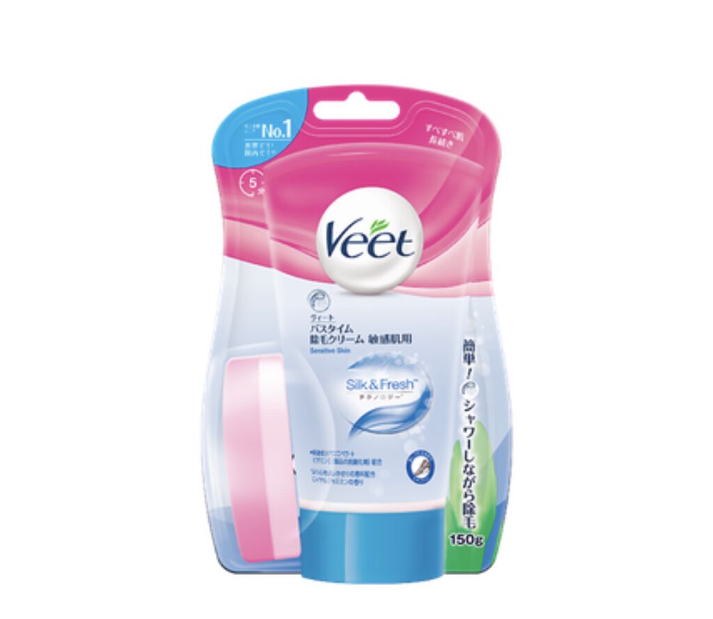 バスタイム除毛クリーム 敏感肌用/Veet/除毛クリームを使ったクチコミ（1枚目）