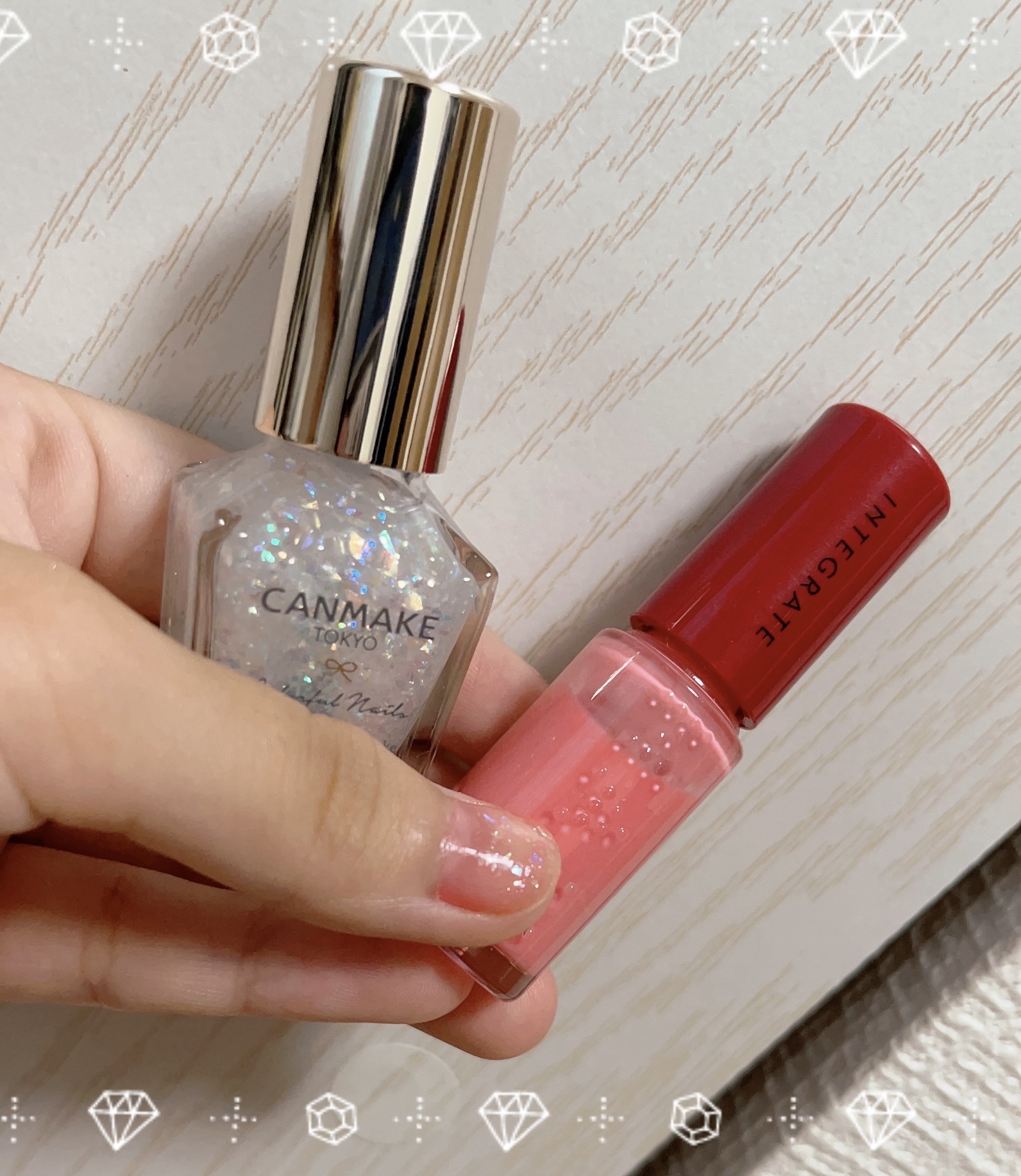 ネールズ N PK311/インテグレート/マニキュアを使ったクチコミ（1枚目）