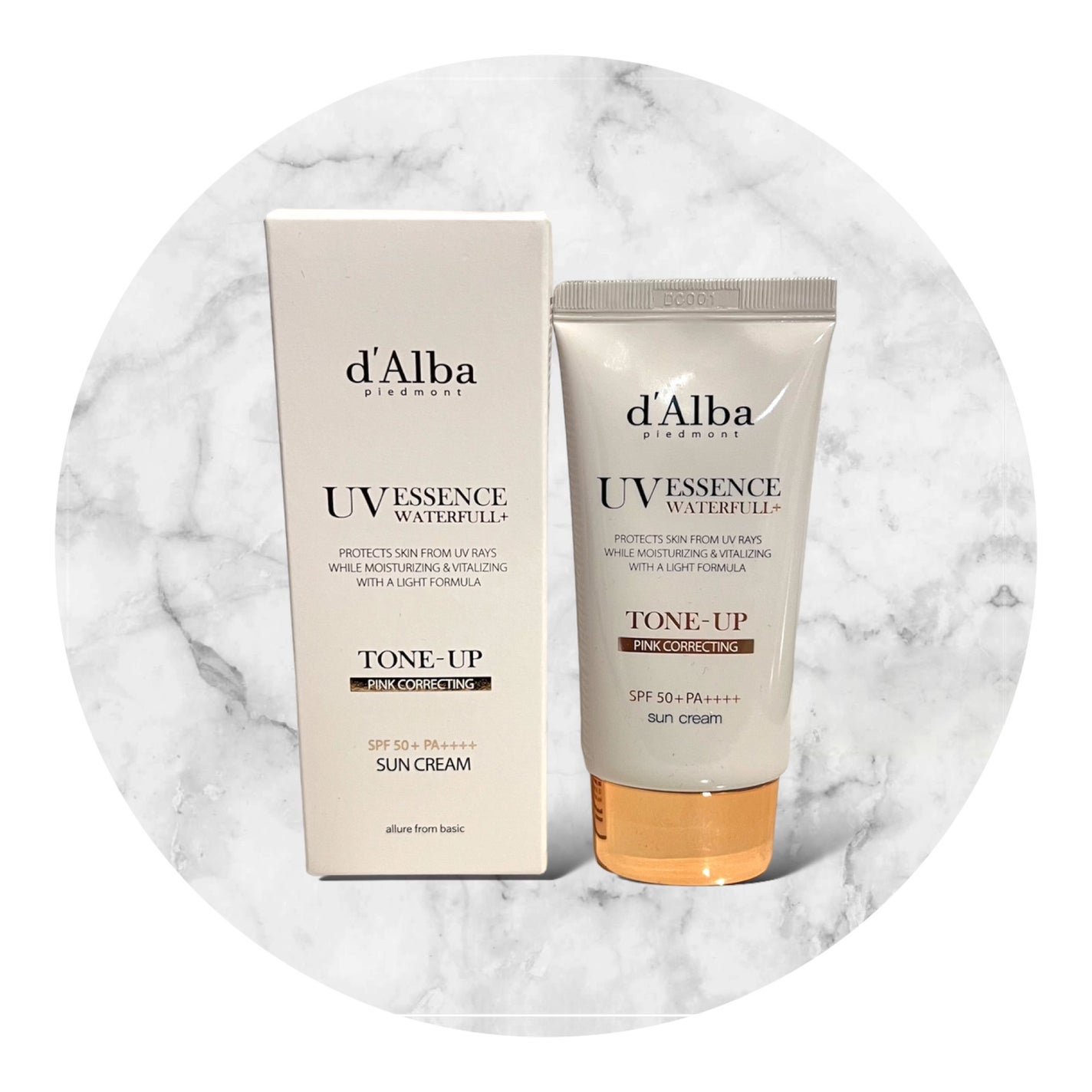 ウォータフルトーンアップサンクリーム/ダルバ/日焼け止めクリームを使ったクチコミ(1枚目)