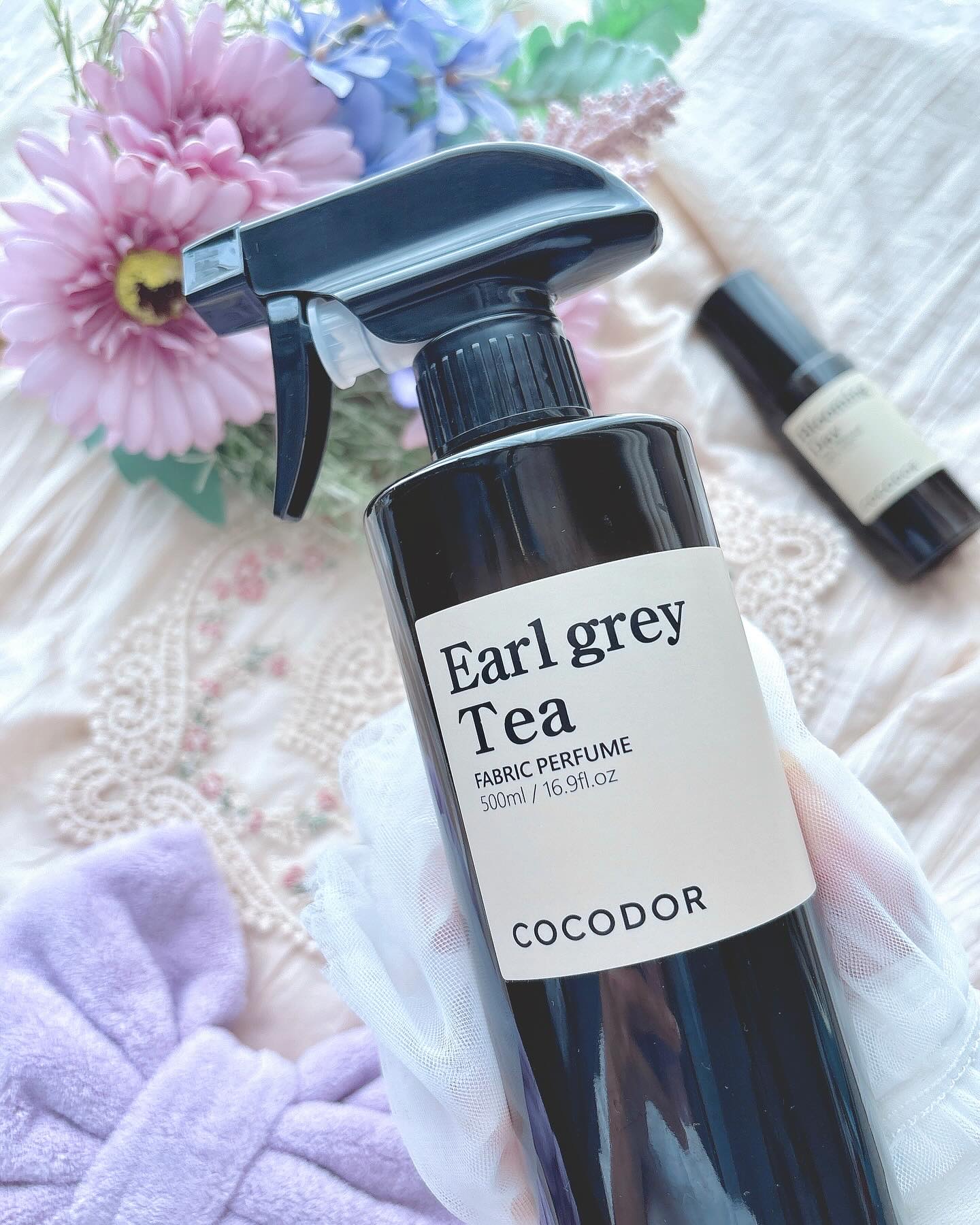 ファブリックパフューム アールグレイティー/COCODOR/ファブリックミストを使ったクチコミ（3枚目）