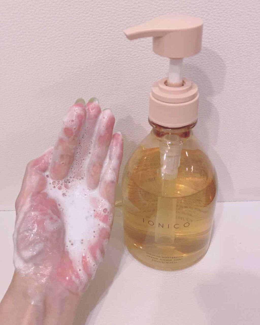 プレミアムイオン ダメージケアシャンプー (モイスト＆リペア) /IONICO/市販シャンプーを使ったクチコミ（1枚目）