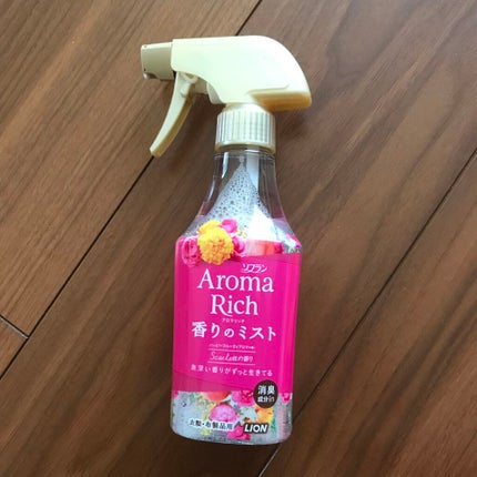 アロマリッチ 香りのミスト スカーレットの香り/ソフラン/ファブリックミストを使ったクチコミ(1枚目)