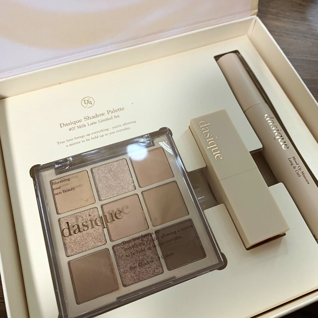 シャドウパレット/dasique/アイシャドウパレットを使ったクチコミ（1枚目）