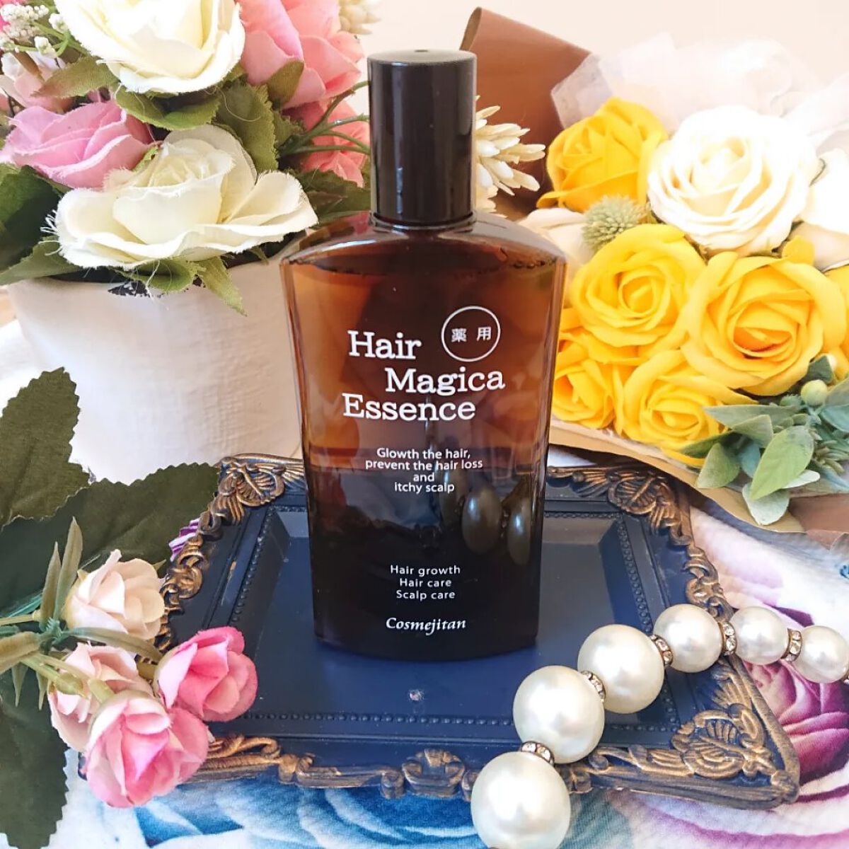 コスメジタン 薬用ヘアマジカエッセンス /シーヴァ/頭皮ローションを使ったクチコミ（2枚目）