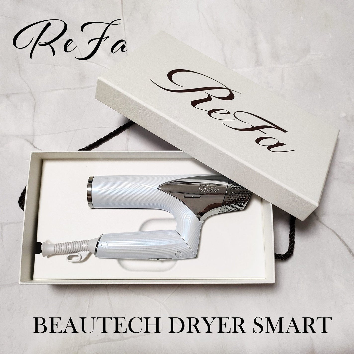 【美品】ReFa ビューテックドライヤー スマート ホワイト ✨ 2024年製 ビューテックドライヤースマート | 01 ホワイト ReFa | LIPS