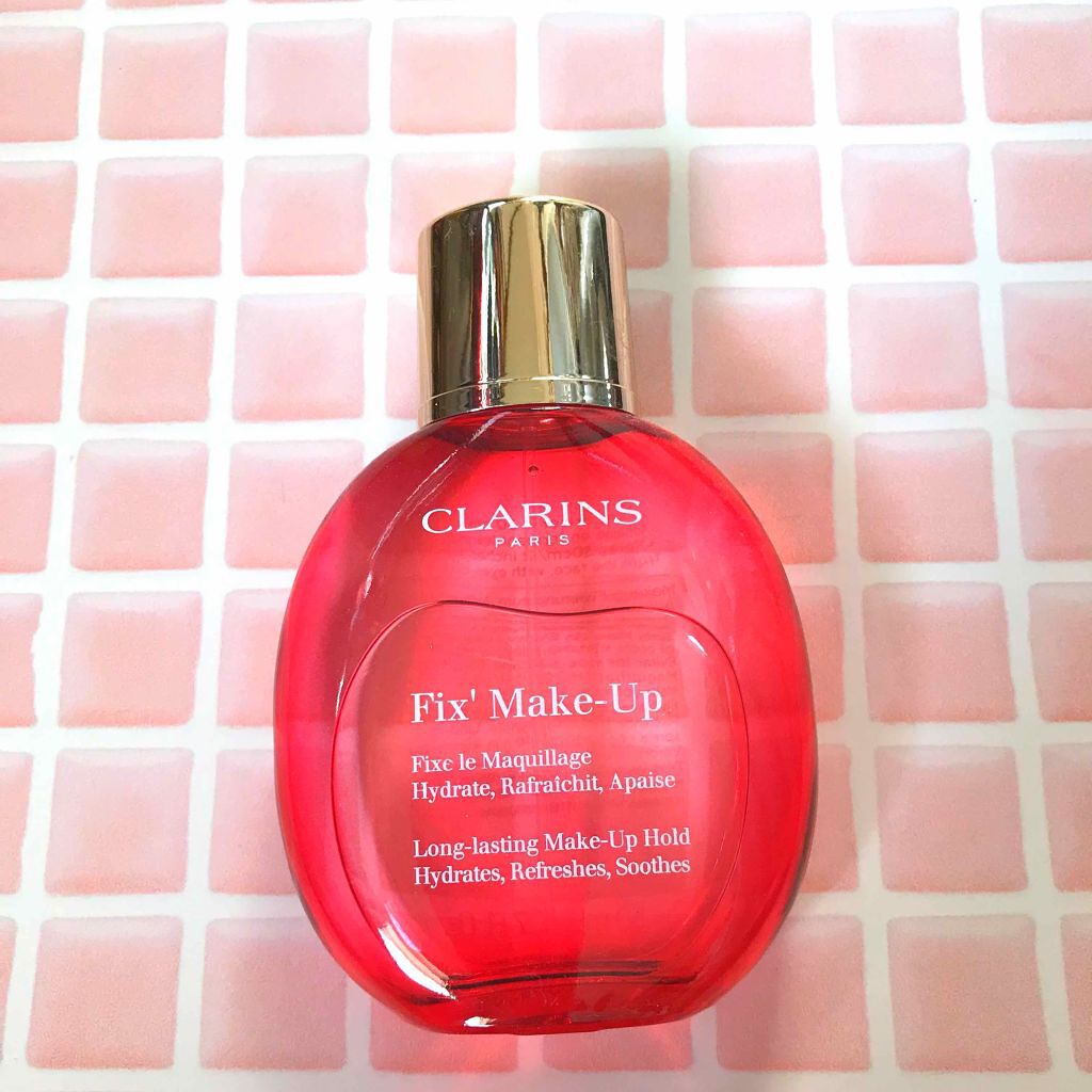 フィックス メイクアップ/CLARINS/ミスト状化粧水を使ったクチコミ（1枚目）