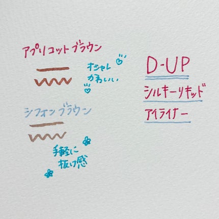 シルキーリキッドアイライナーWP/D-UP/リキッドアイライナーを使ったクチコミ(2枚目)