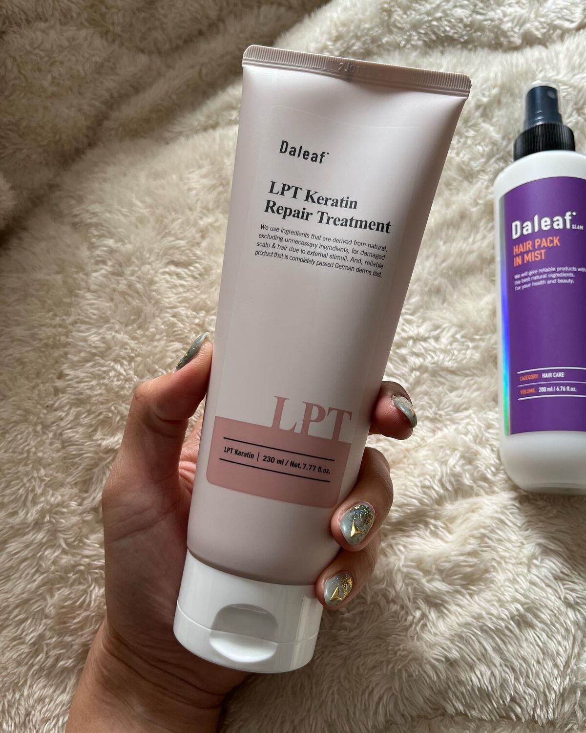 LPTケラチンリペアトリートメント/Daleaf/洗い流すヘアトリートメントを使ったクチコミ(6枚目)