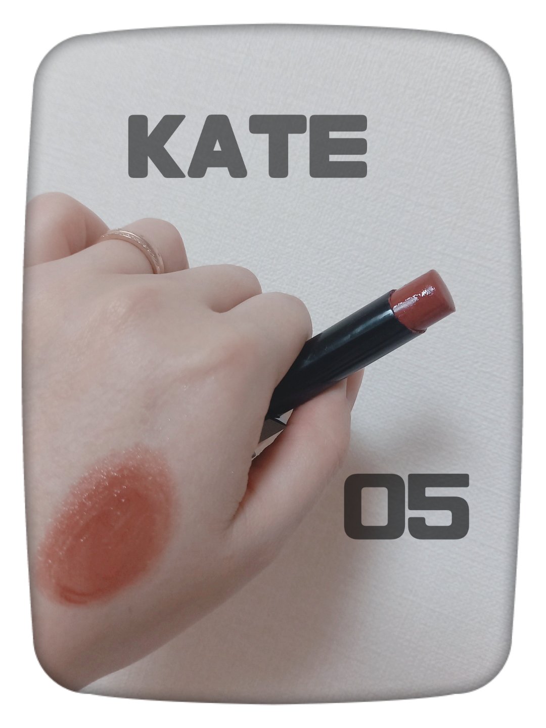 ケイト リップモンスター/KATE/口紅を使ったクチコミ（1枚目）