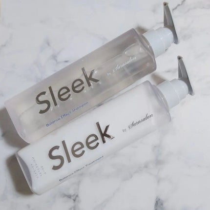 バランスエフェクトシャンプー/トリートメント/スリーク by サラサロン/市販シャンプーを使ったクチコミ(1枚目)