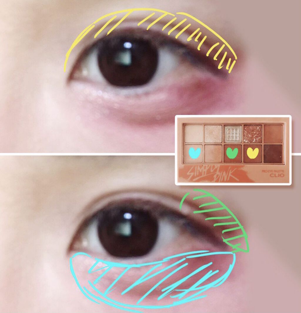 スパークリングアイグロス/スウィーツ スウィーツ/リキッドアイシャドウを使ったクチコミ（3枚目）