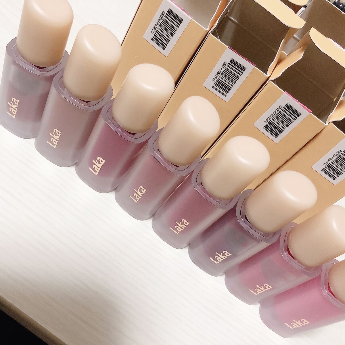 フルーティーグラムティント/Laka/リップティントを使ったクチコミ（2枚目）