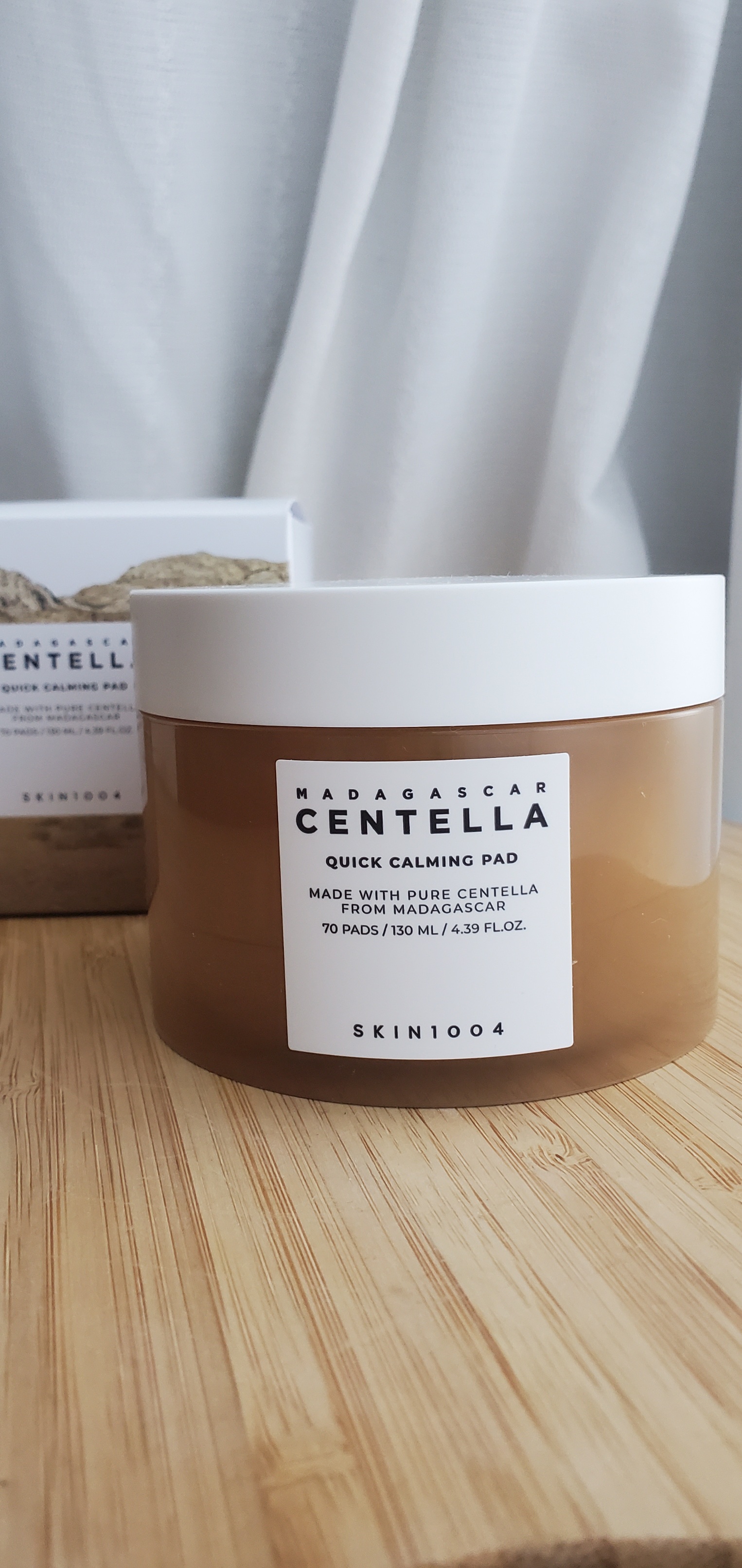 センテラ クイックカーミングパッド/SKIN1004/トナーパッドを使ったクチコミ（1枚目）