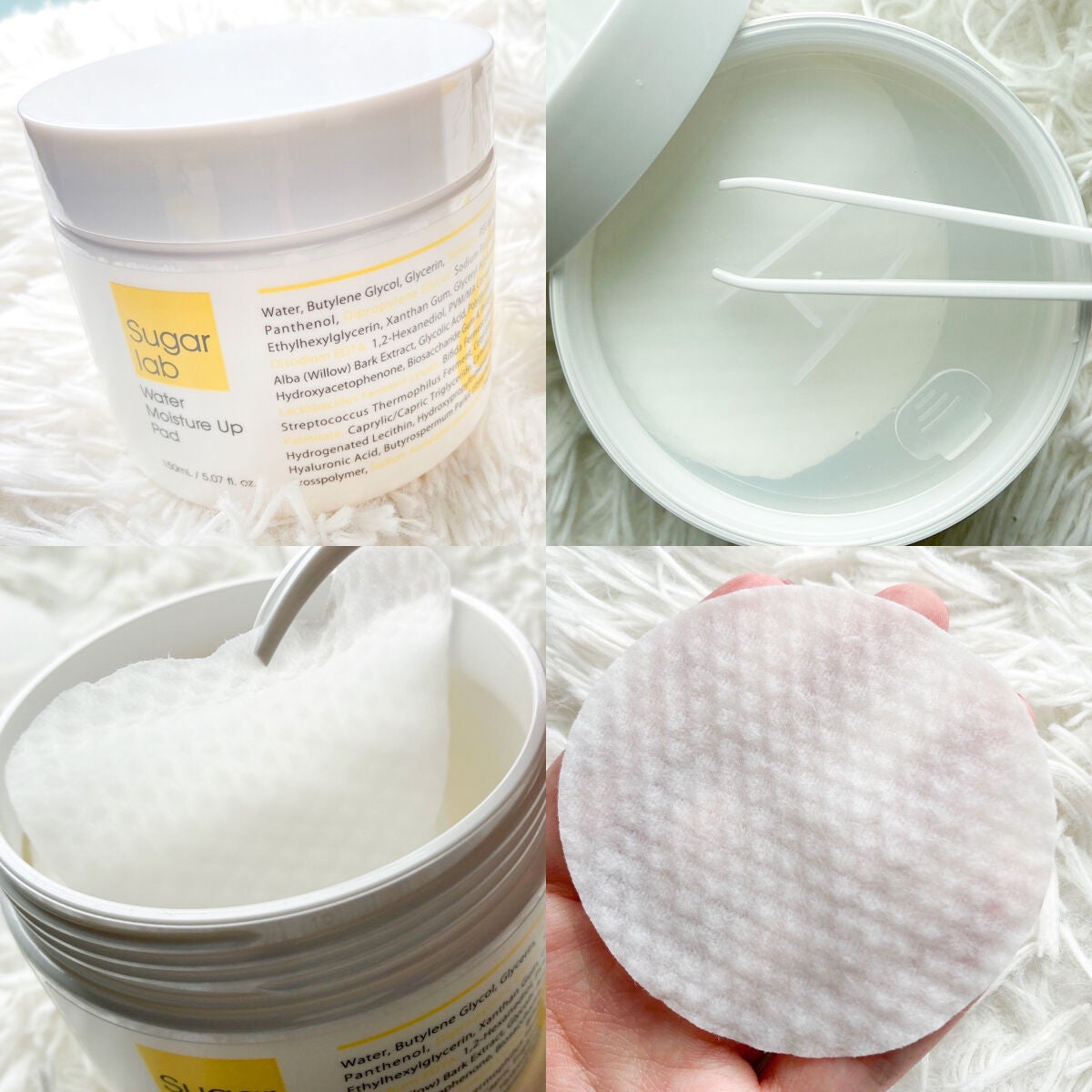 ウォーターモイスチャーアップパッド/Sugar Lab/トナーパッドを使ったクチコミ(2枚目)