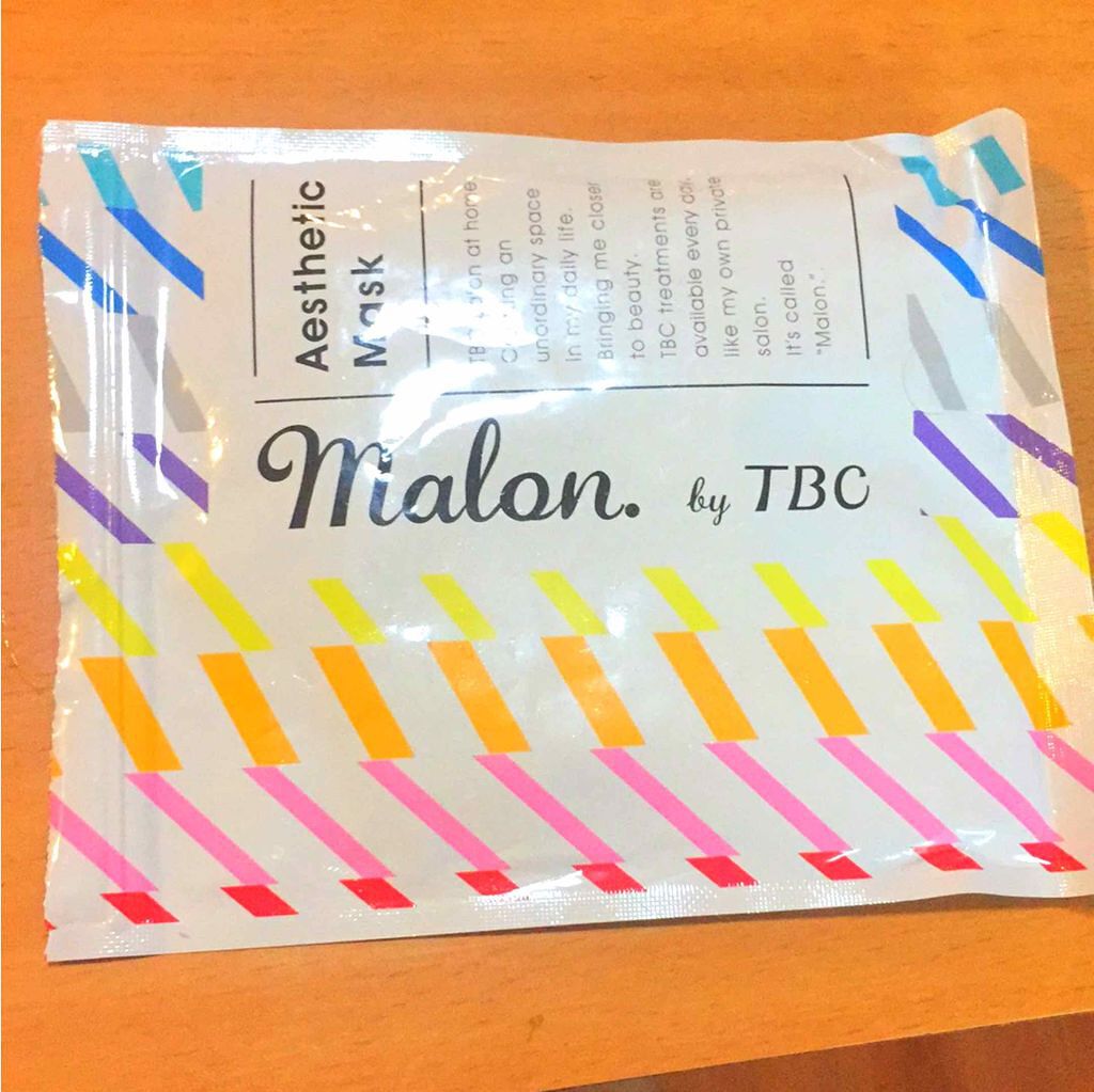 Malon.by TBC エステティックマスク/TBC/シートマスク・パックを使ったクチコミ(1枚目)