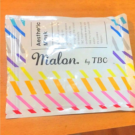 Malon.by TBC エステティックマスク/TBC/シートマスク・パックを使ったクチコミ(1枚目)