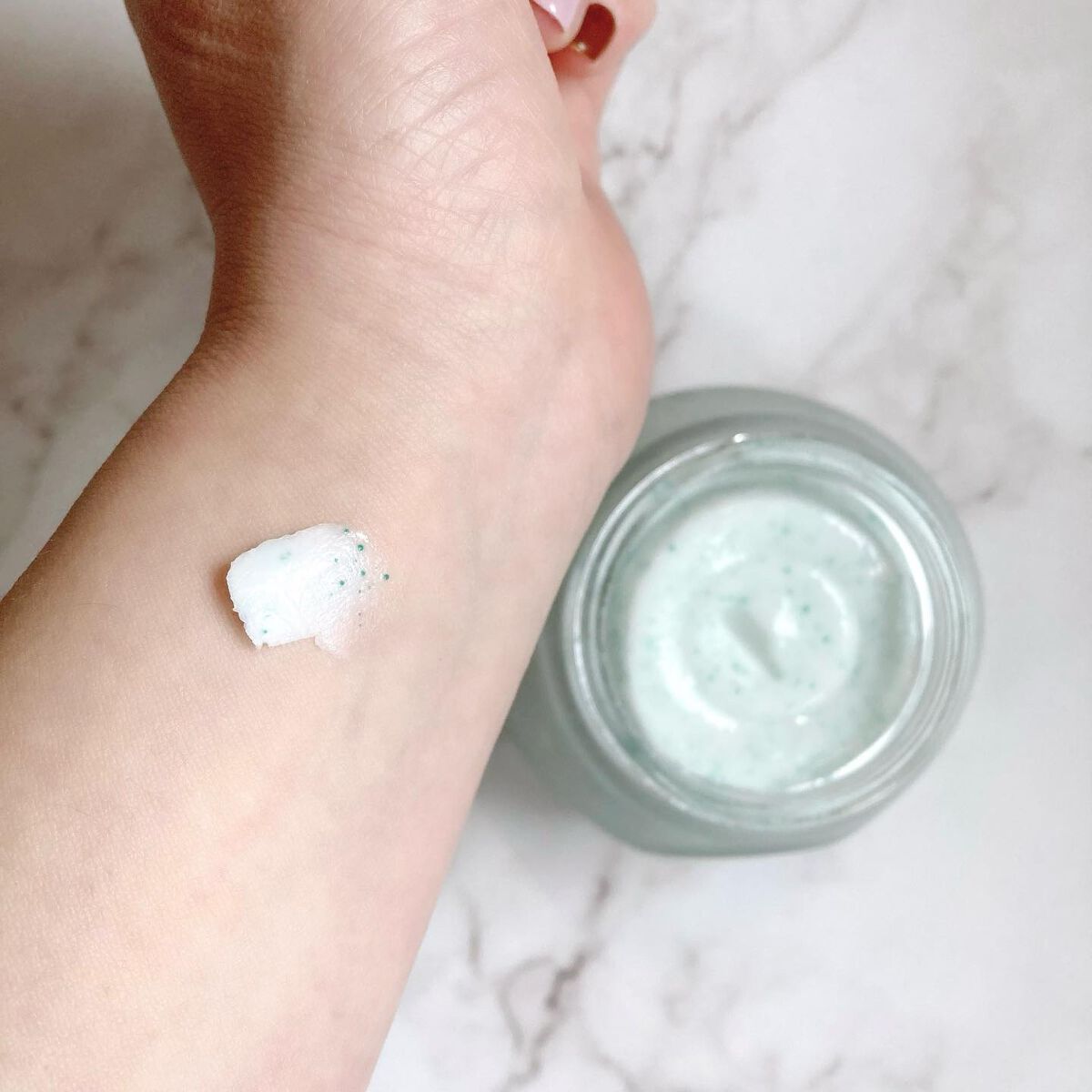 フェイスポリッシャー リフレッシング(ミント)/SABON/スクラブ・ゴマージュを使ったクチコミ(4枚目)