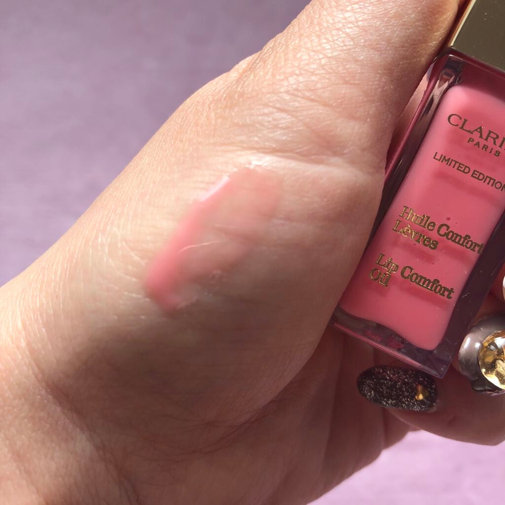 コンフォート リップオイル /CLARINS/リップグロスを使ったクチコミ(4枚目)