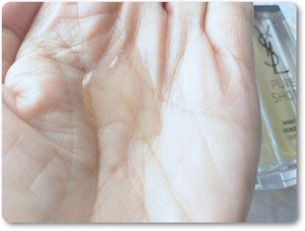 ピュアショット ナイト リチャージセラム/YVES SAINT LAURENT BEAUTE/美容液を使ったクチコミ(3枚目)